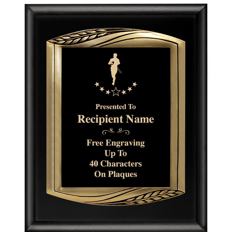 12X15 CHIEF PIANO BLK PLQ W GD