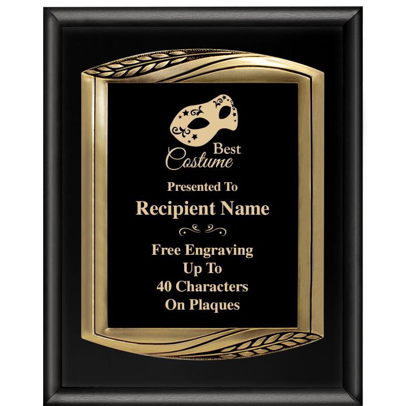 12X15 CHIEF PIANO BLK PLQ W GD