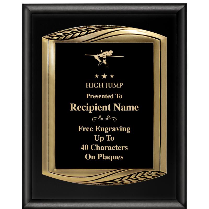 12X15 CHIEF PIANO BLK PLQ W GD