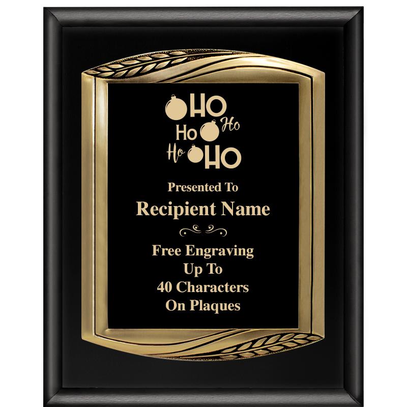 12X15 CHIEF PIANO BLK PLQ W GD