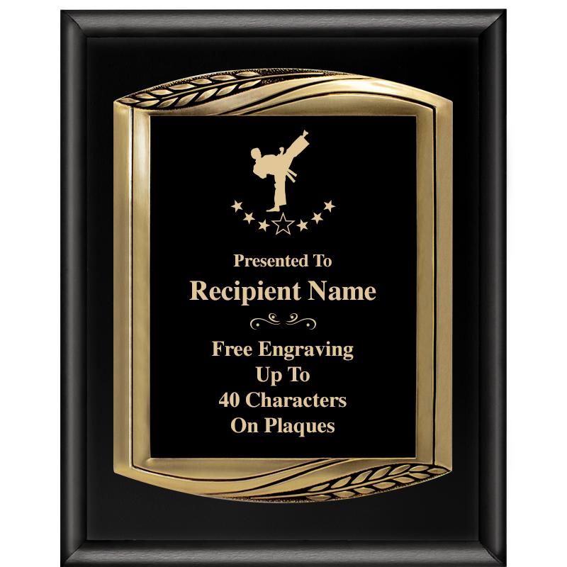 12X15 CHIEF PIANO BLK PLQ W GD