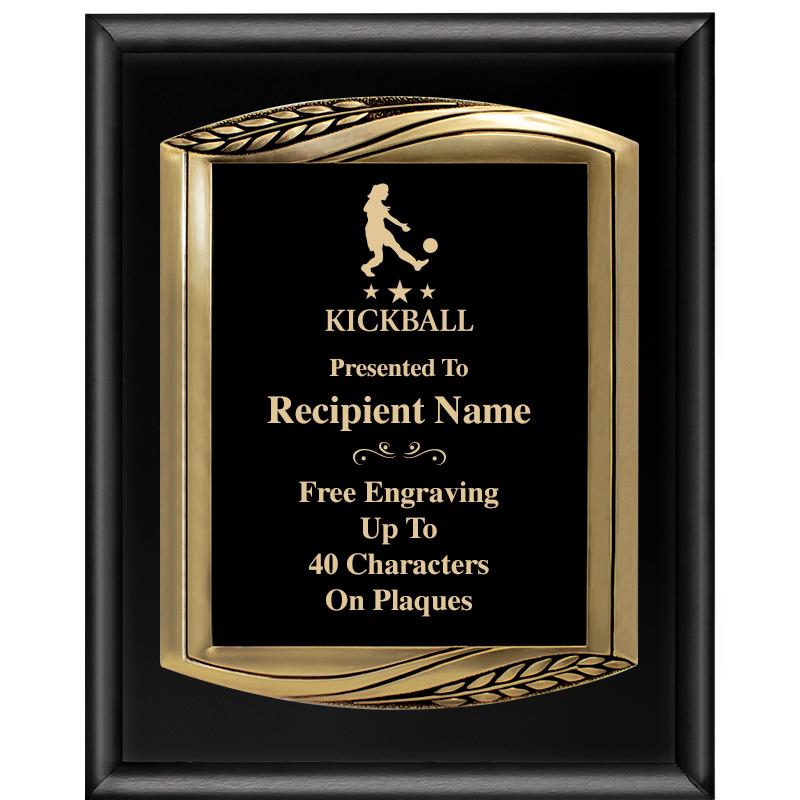 12X15 CHIEF PIANO BLK PLQ W GD