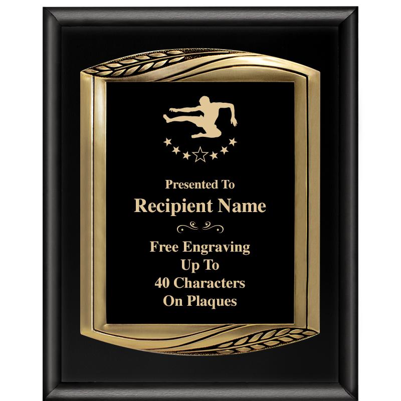 12X15 CHIEF PIANO BLK PLQ W GD