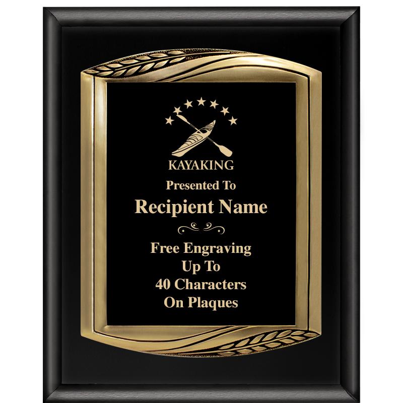 12X15 CHIEF PIANO BLK PLQ W GD