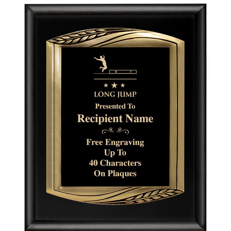 12X15 CHIEF PIANO BLK PLQ W GD