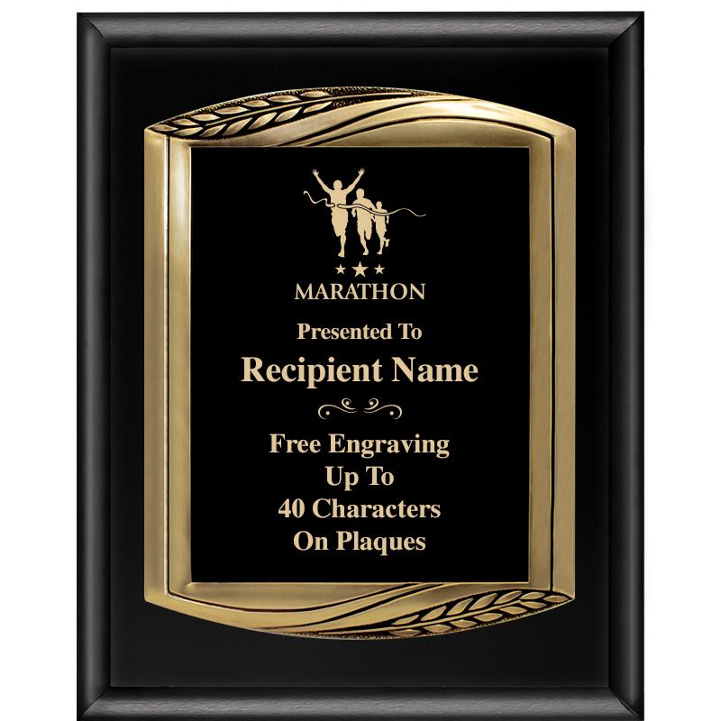 12X15 CHIEF PIANO BLK PLQ W GD