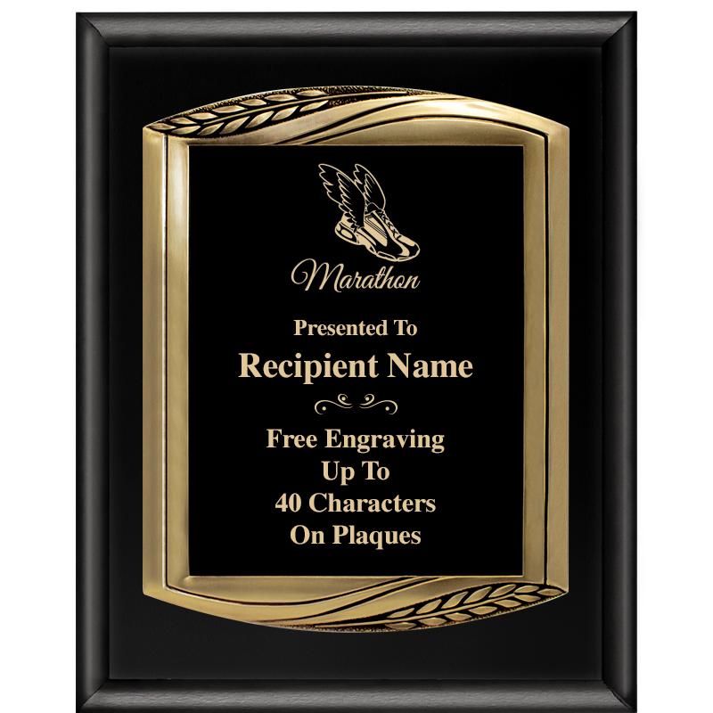 12X15 CHIEF PIANO BLK PLQ W GD