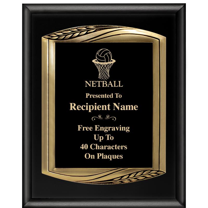 12X15 CHIEF PIANO BLK PLQ W GD