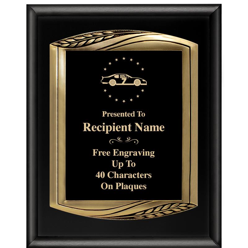 12X15 CHIEF PIANO BLK PLQ W GD