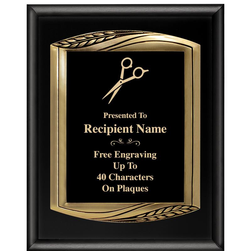 12X15 CHIEF PIANO BLK PLQ W GD