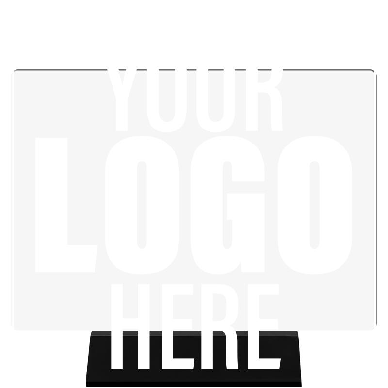 7x5 COLOR METAL PLATE ON BASE