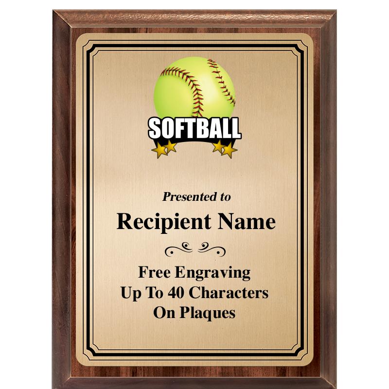 6X8 GOLD TRIO PLT WOOD PLQ