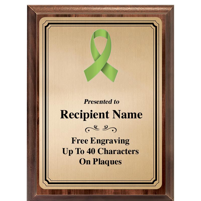 6X8 GOLD TRIO PLT WOOD PLQ