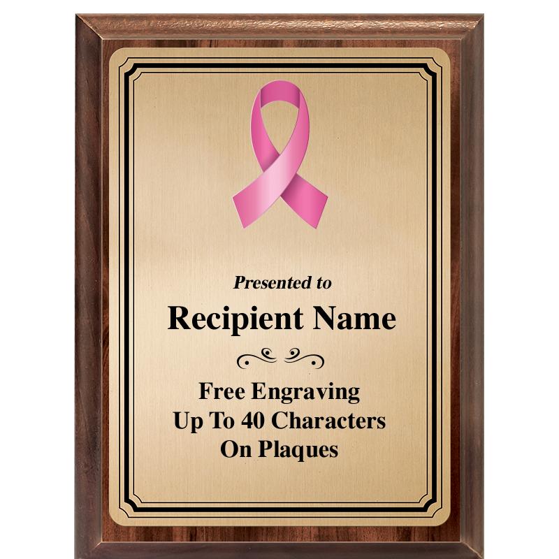 6X8 GOLD TRIO PLT WOOD PLQ