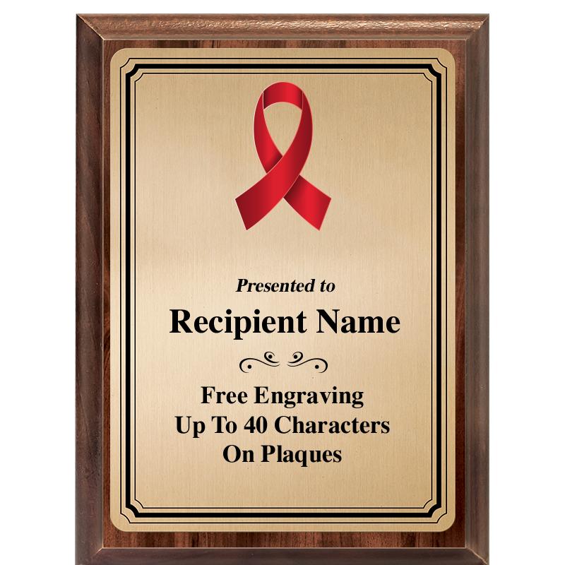 6X8 GOLD TRIO PLT WOOD PLQ