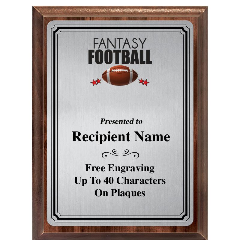 6X8 SLVR TRIO PLT WOOD PLQ