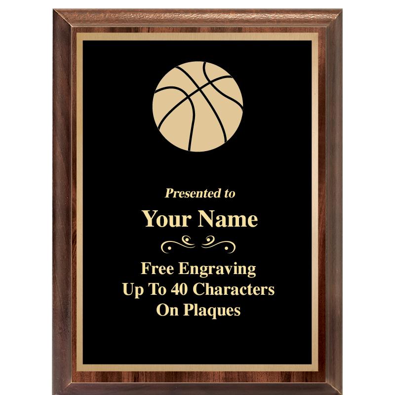 6X8 CLASSIC WOOD PLAQUE