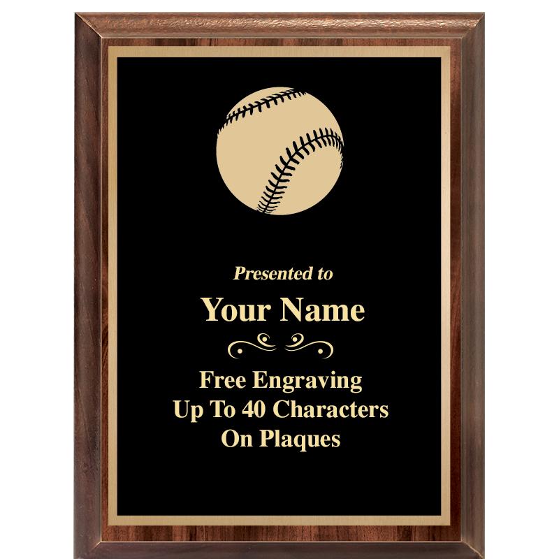 6X8 CLASSIC WOOD PLAQUE