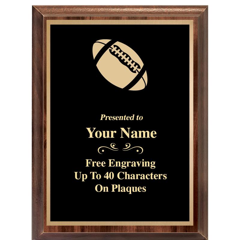 6X8 CLASSIC WOOD PLAQUE