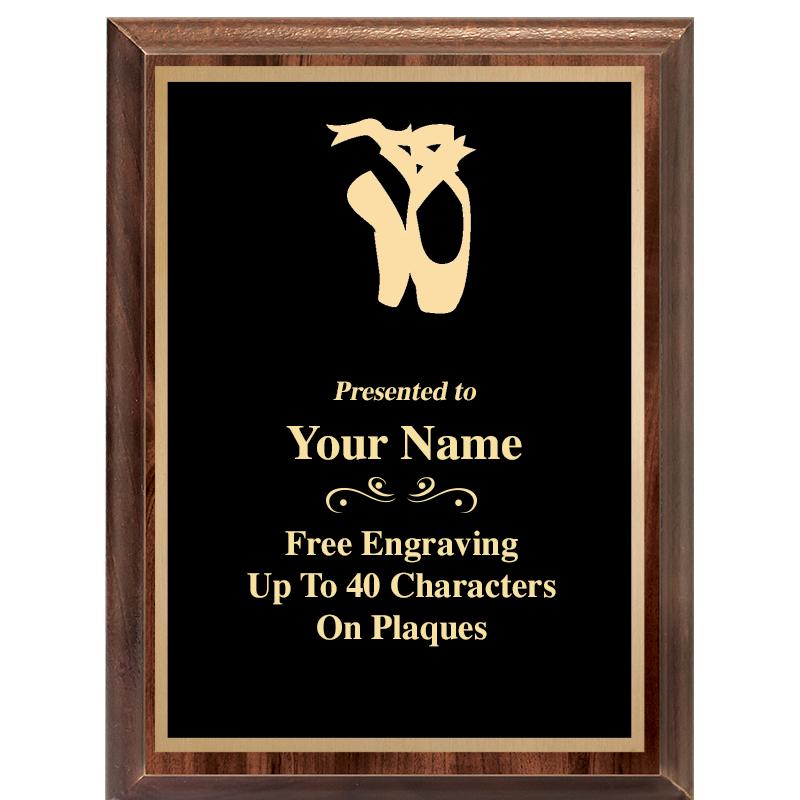 6X8 CLASSIC WOOD PLAQUE
