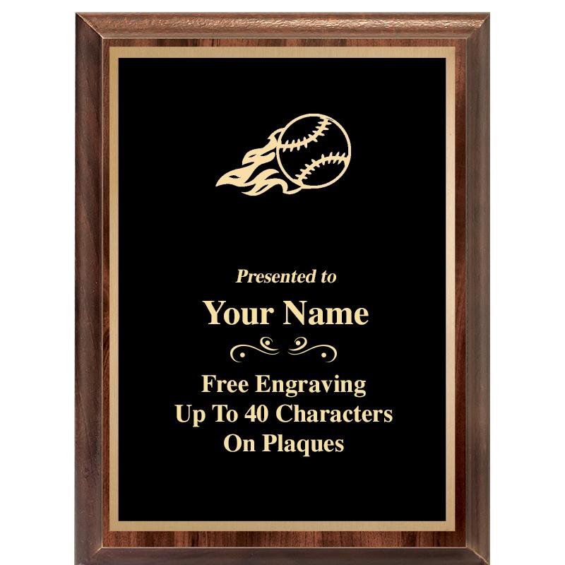 6X8 CLASSIC WOOD PLAQUE