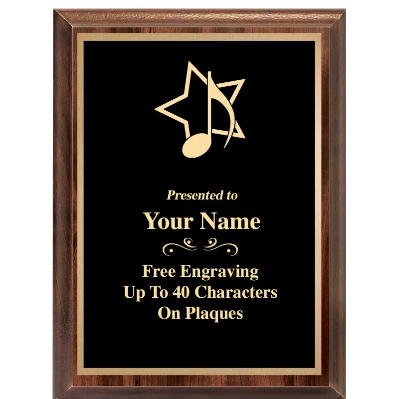 6X8 CLASSIC WOOD PLAQUE