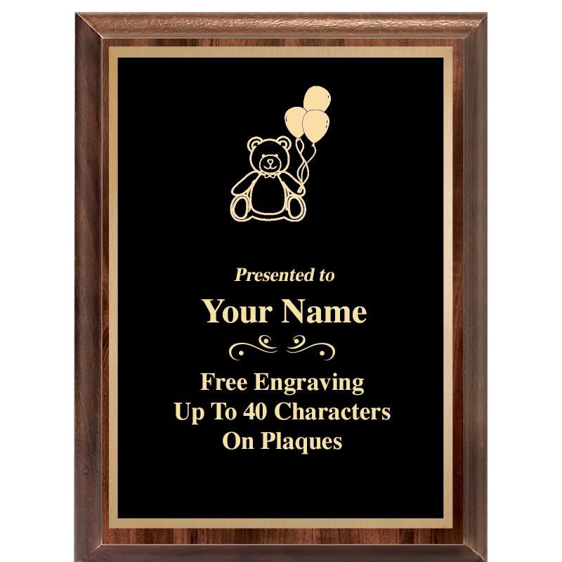 6X8 CLASSIC WOOD PLAQUE