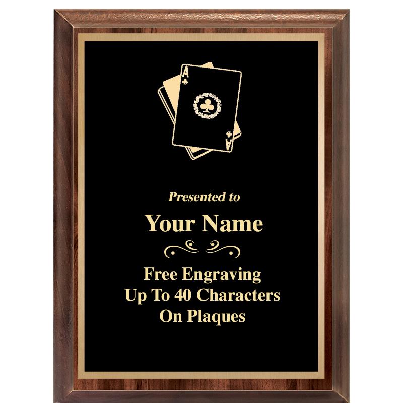 6X8 CLASSIC WOOD PLAQUE