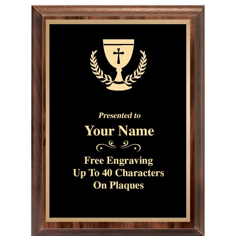 6X8 CLASSIC WOOD PLAQUE