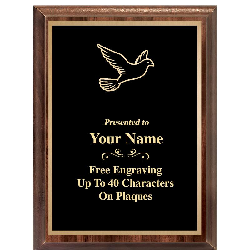 6X8 CLASSIC WOOD PLAQUE