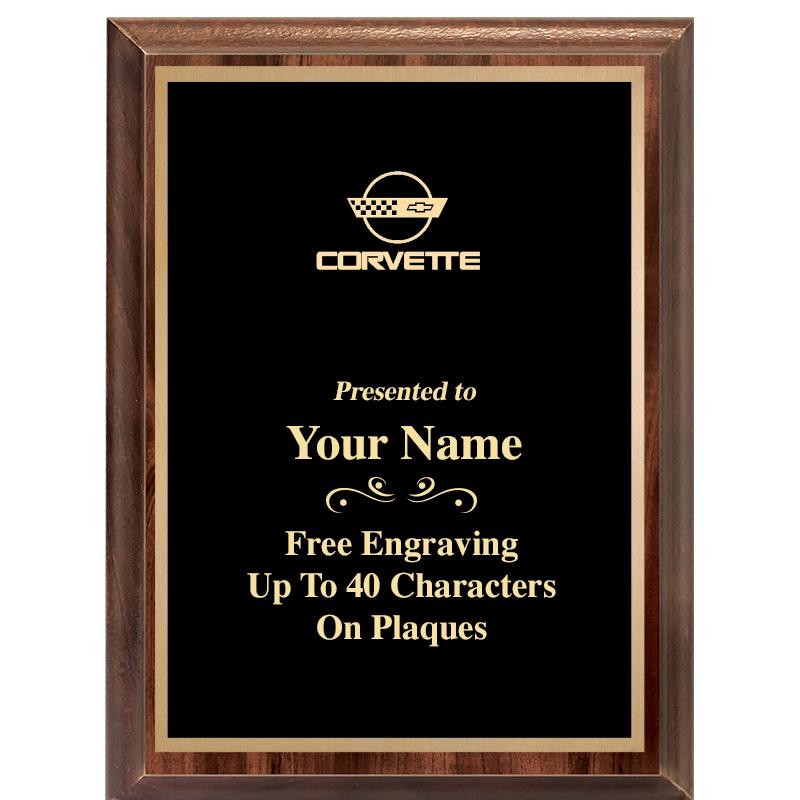 6X8 CLASSIC WOOD PLAQUE