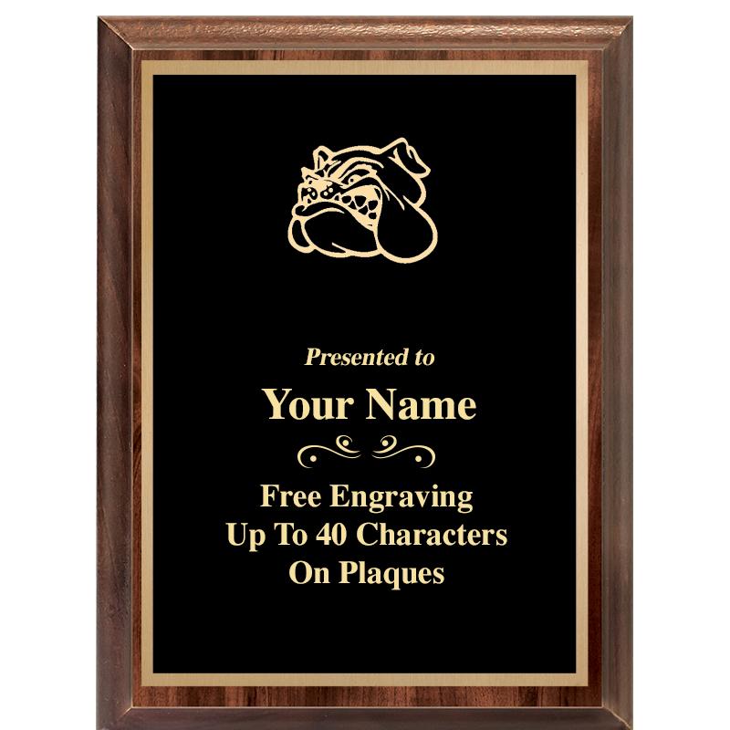 6X8 CLASSIC WOOD PLAQUE