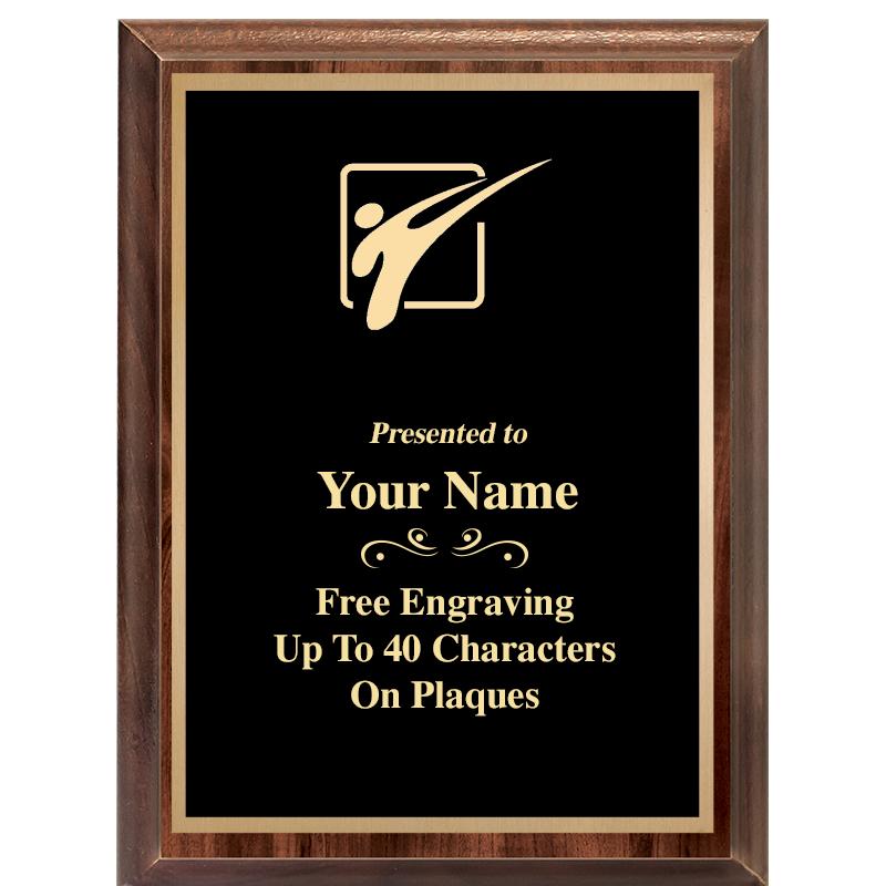 6X8 CLASSIC WOOD PLAQUE