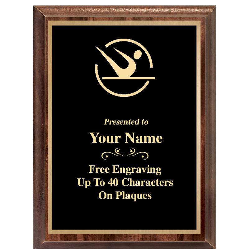 6X8 CLASSIC WOOD PLAQUE