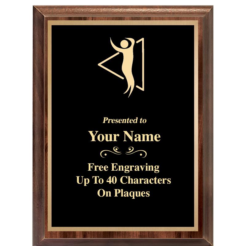 6X8 CLASSIC WOOD PLAQUE