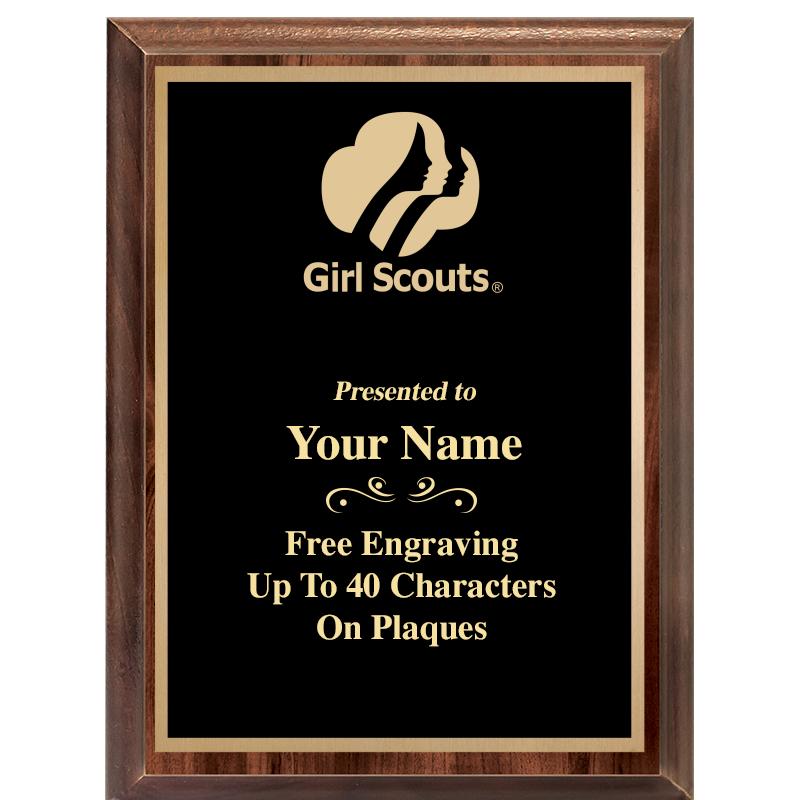 6X8 CLASSIC WOOD PLAQUE