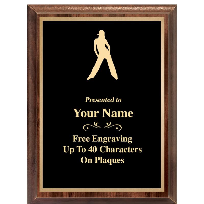 6X8 CLASSIC WOOD PLAQUE