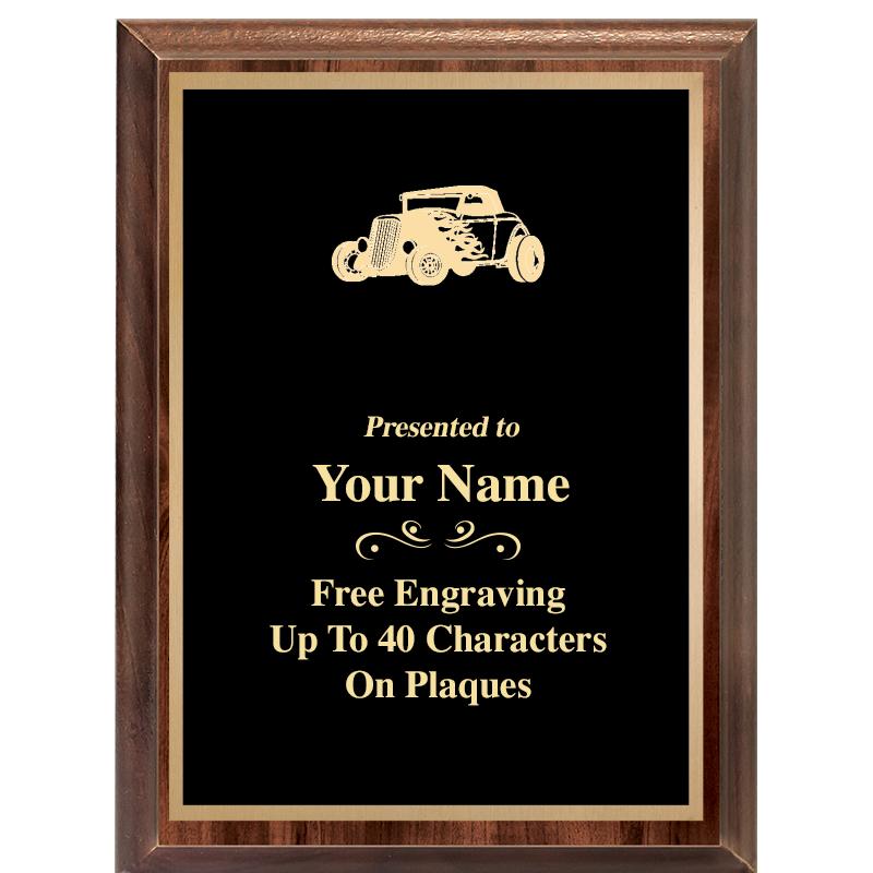 6X8 CLASSIC WOOD PLAQUE