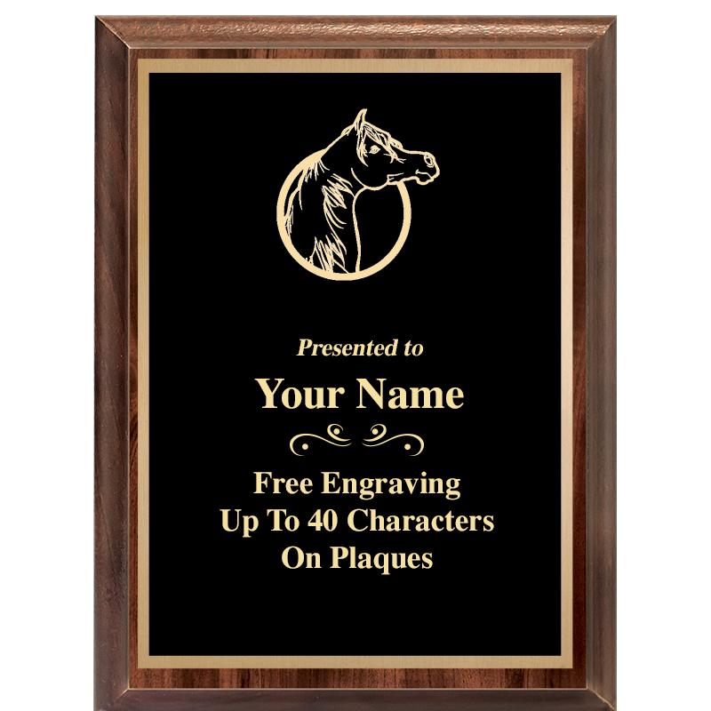 6X8 CLASSIC WOOD PLAQUE
