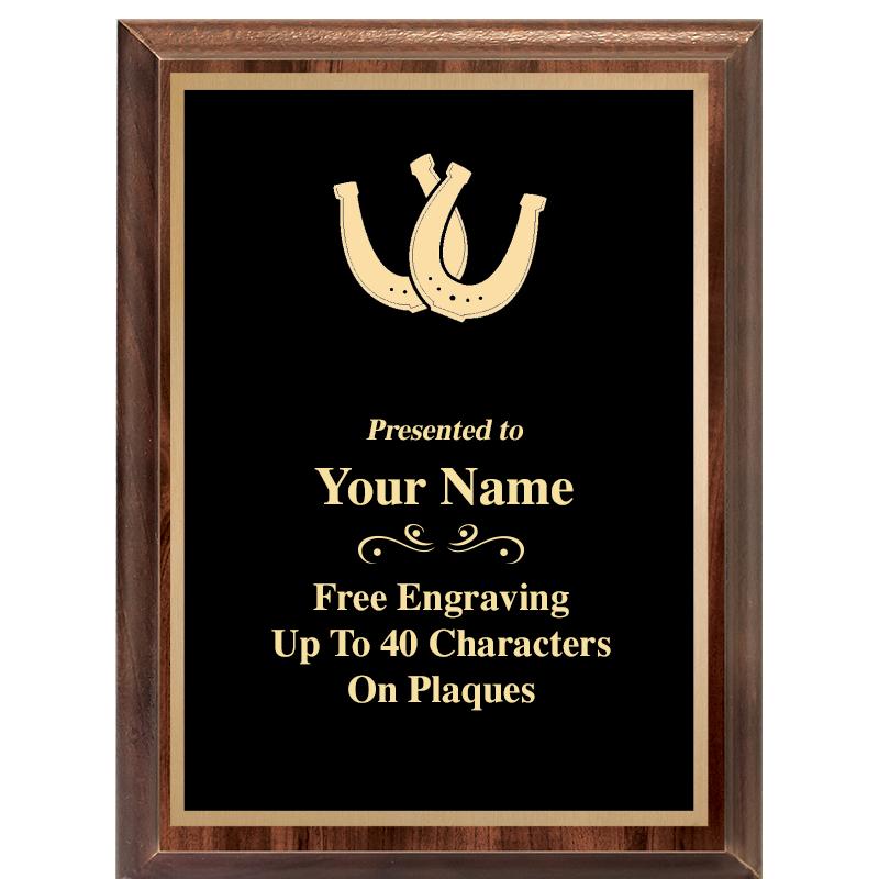 6X8 CLASSIC WOOD PLAQUE