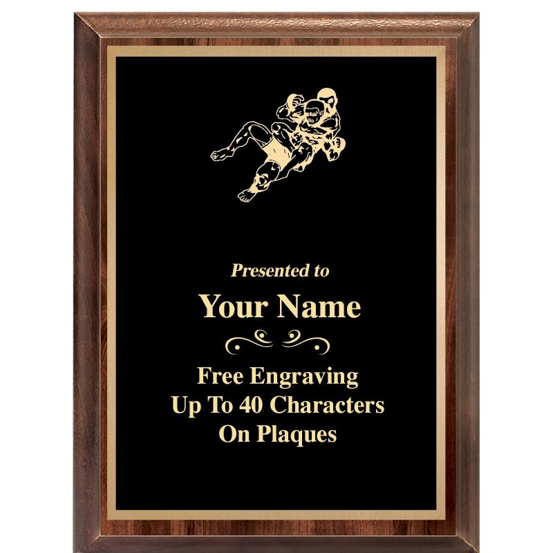 6X8 CLASSIC WOOD PLAQUE