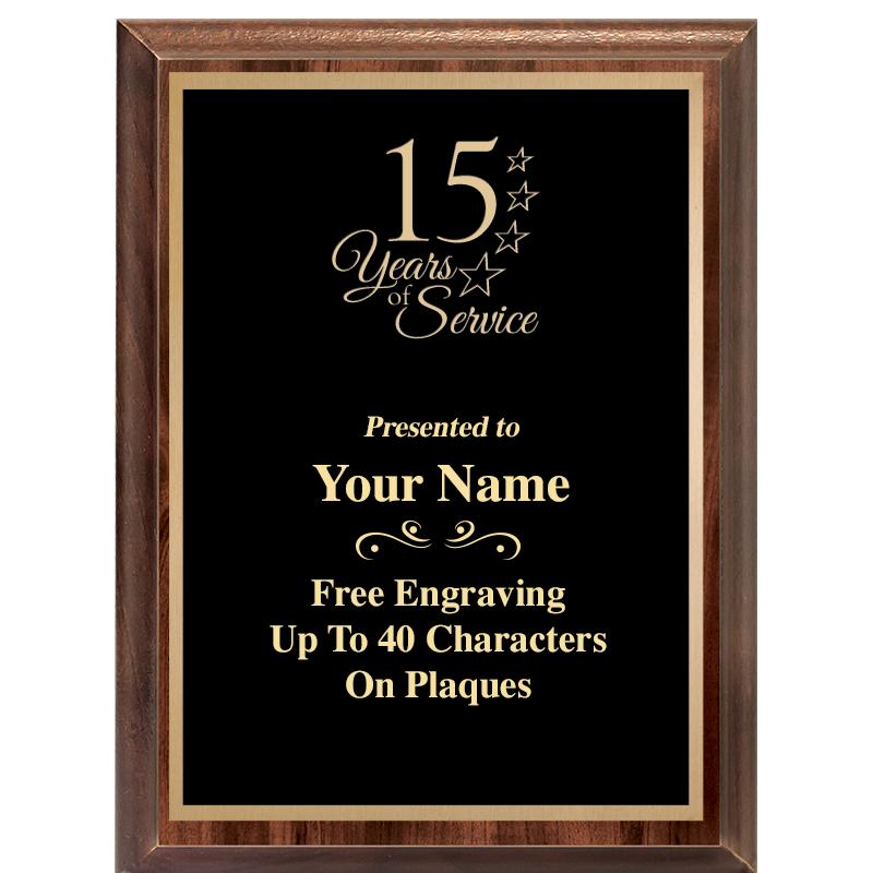 6X8 CLASSIC WOOD PLAQUE