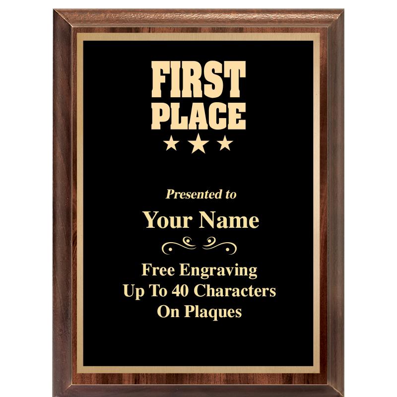 6X8 CLASSIC WOOD PLAQUE