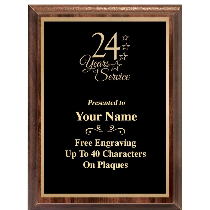 6X8 CLASSIC WOOD PLAQUE