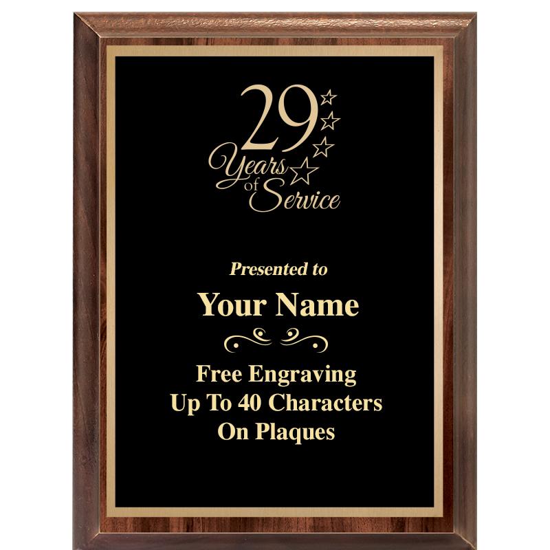 6X8 CLASSIC WOOD PLAQUE