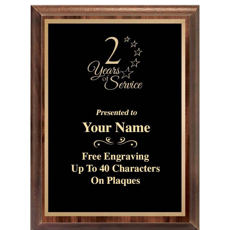 6X8 CLASSIC WOOD PLAQUE