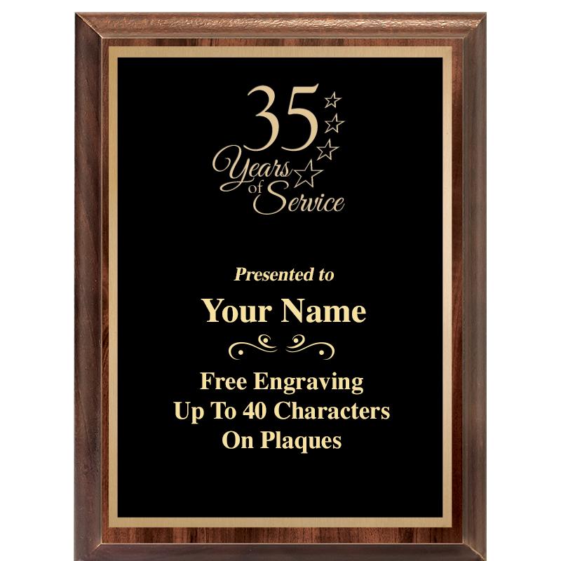 6X8 CLASSIC WOOD PLAQUE