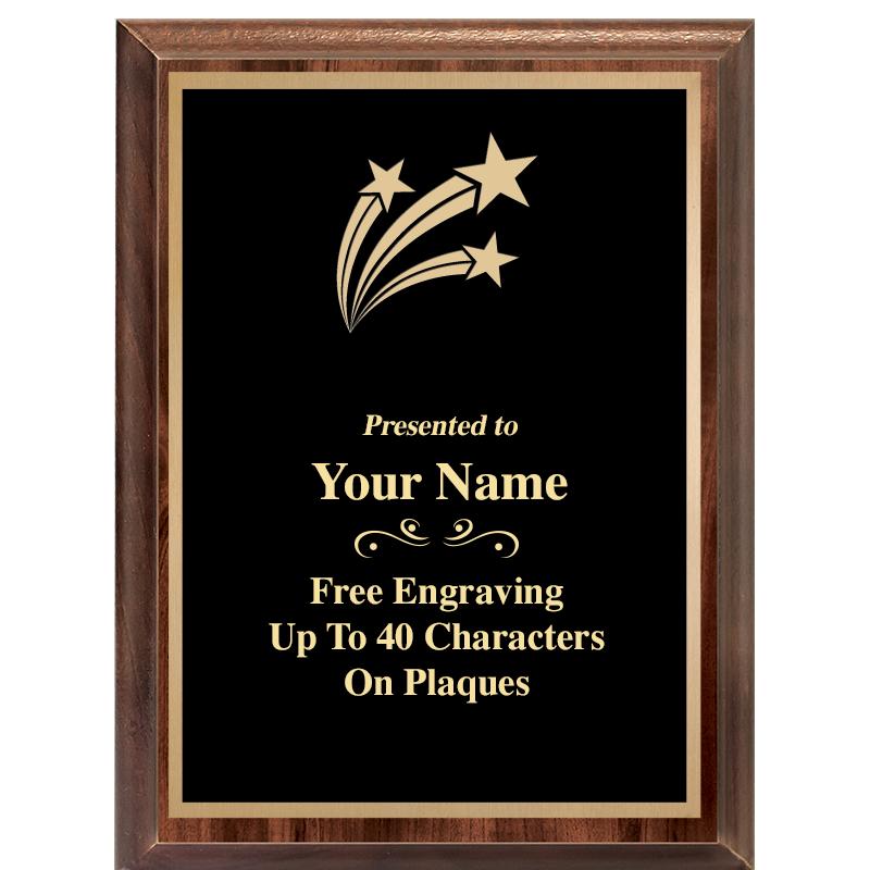 6X8 CLASSIC WOOD PLAQUE