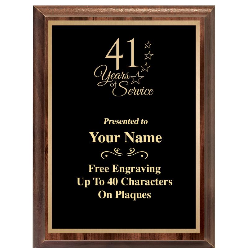 6X8 CLASSIC WOOD PLAQUE