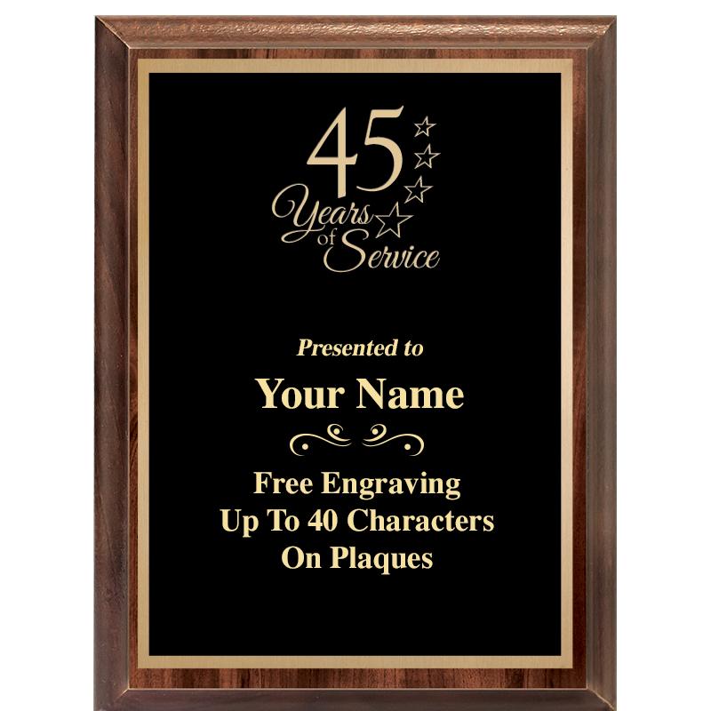 6X8 CLASSIC WOOD PLAQUE
